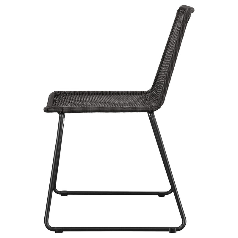 Dacy - Dining Side (Set of 2) And Sturdy Sled Base - Brown