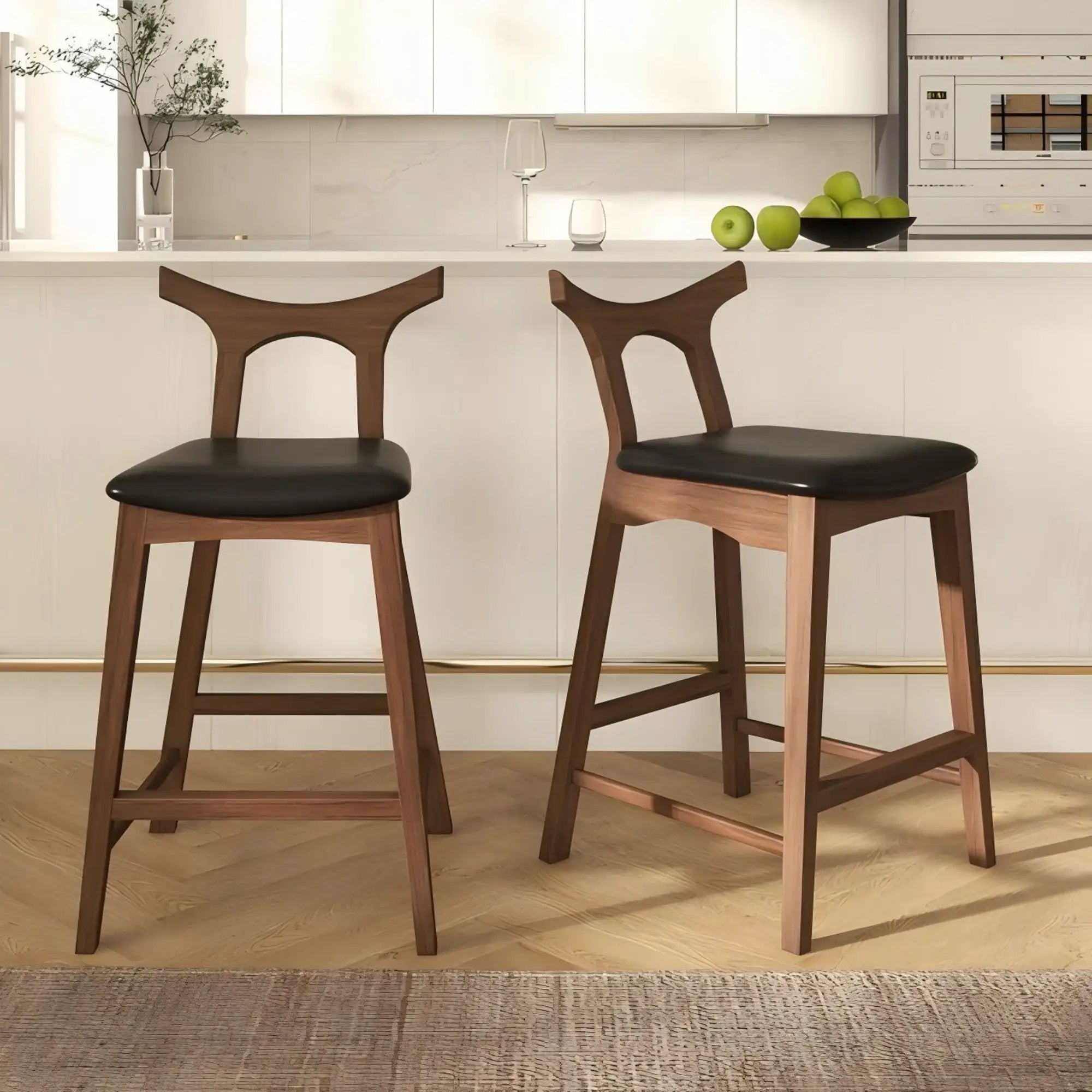 Hester - Upholstered, Square Bar Chair (Set of 2) by Unique Piece Furniture