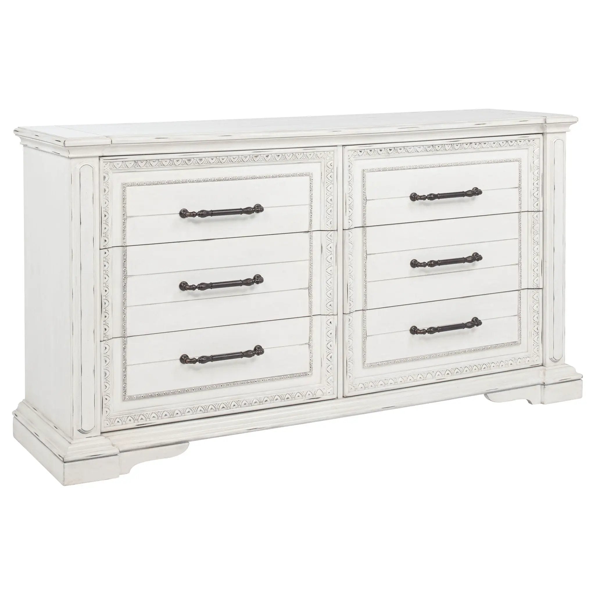 McKinney 4-piece Queen Bedroom Set Vintage White by Unique Piece Furniture