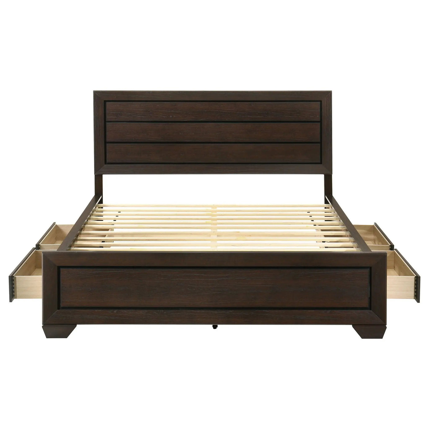 Holmgren - Panel Bed With Side Drawers by HouseOfZazla