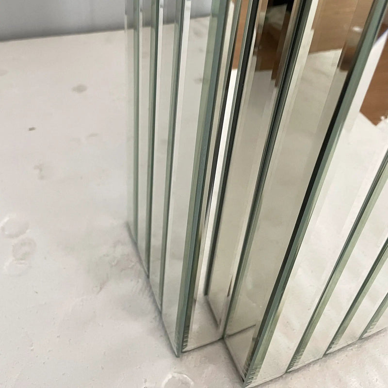 Mirrored Console Table Wide Bling by HouseOfZazla