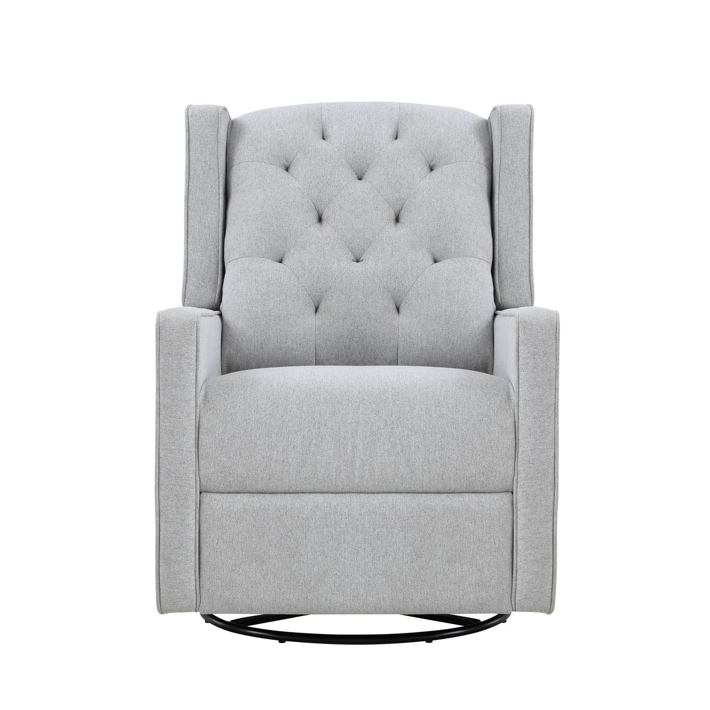 Milah - Gliding Swivel Recliner Tufted by Unique Piece Furniture