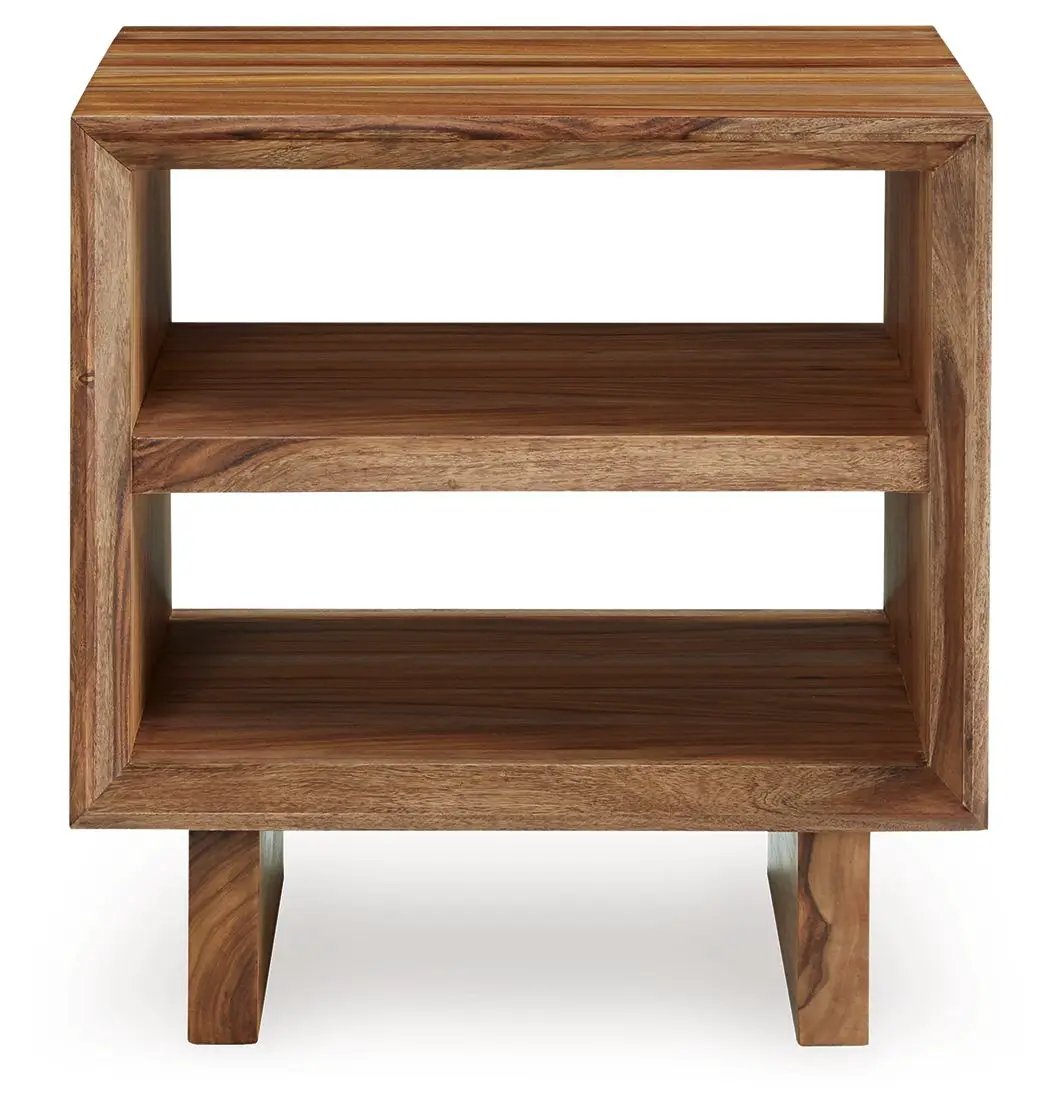 Dressonni - Square End Table - Brown by Unique Piece Furniture
