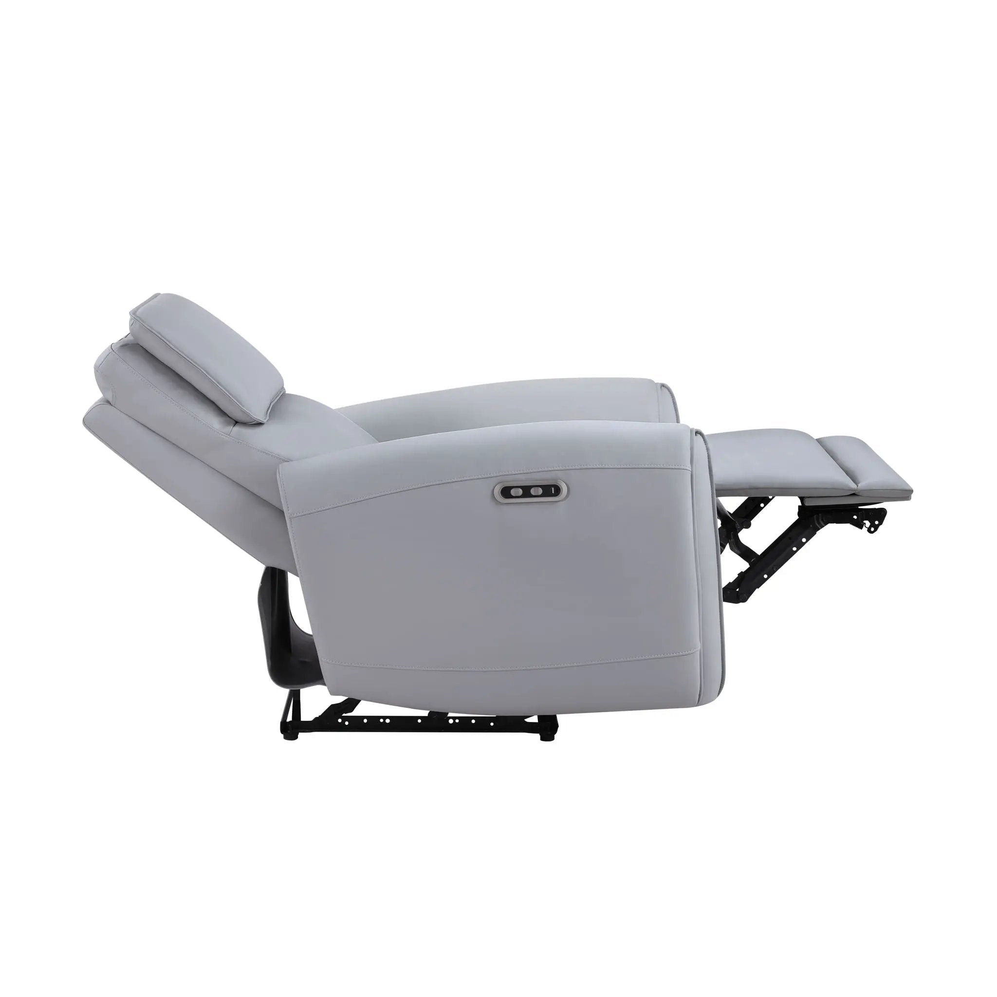 Jeromie - Power Motion Recliner With USB Port - Gray by Unique Piece Furniture