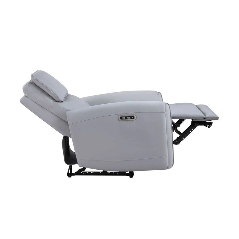 Jeromie - Power Motion Recliner With USB Port - Gray by Unique Piece Furniture