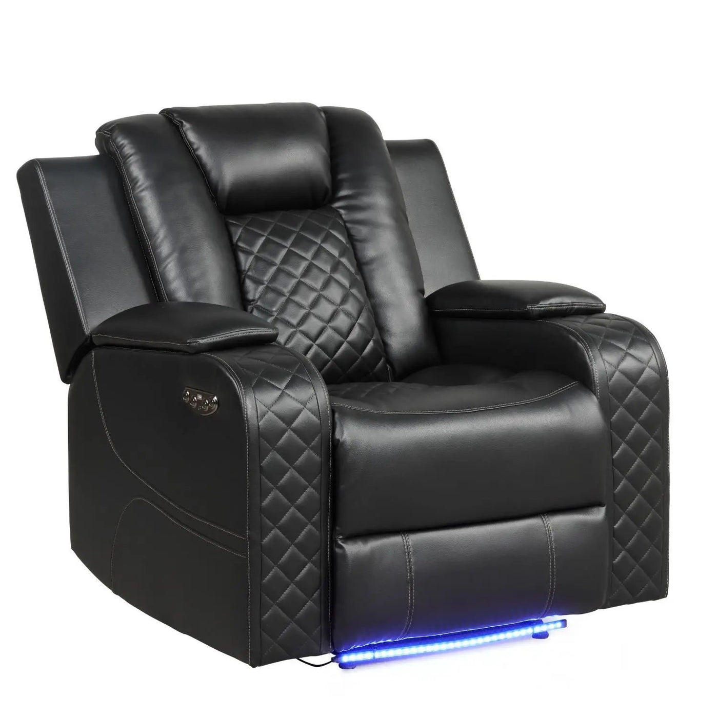 Benz - LED & Power Recliner Chair by Unique Piece Furniture