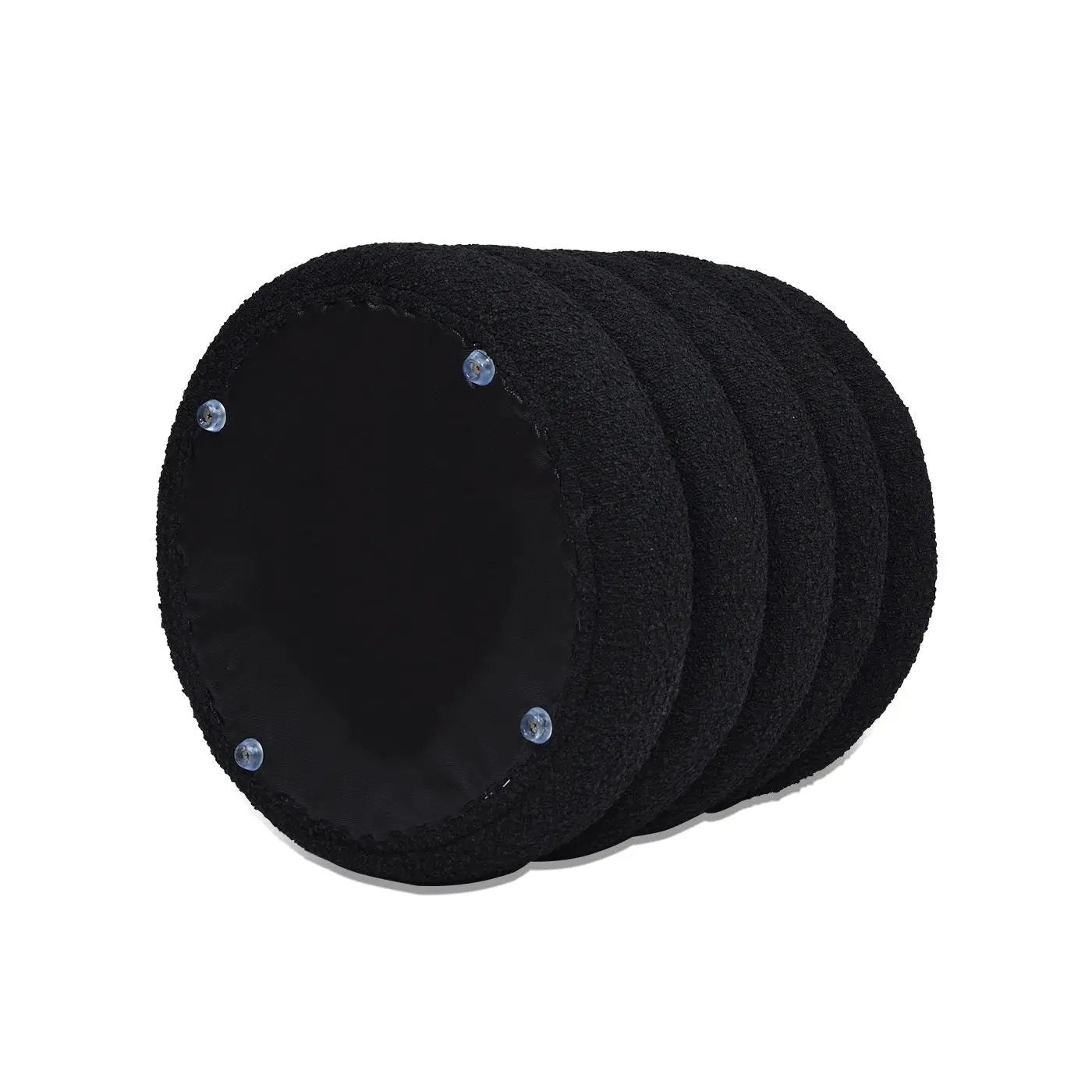 Fuji - Oversized Round Storage Ottoman by HouseOfZazla