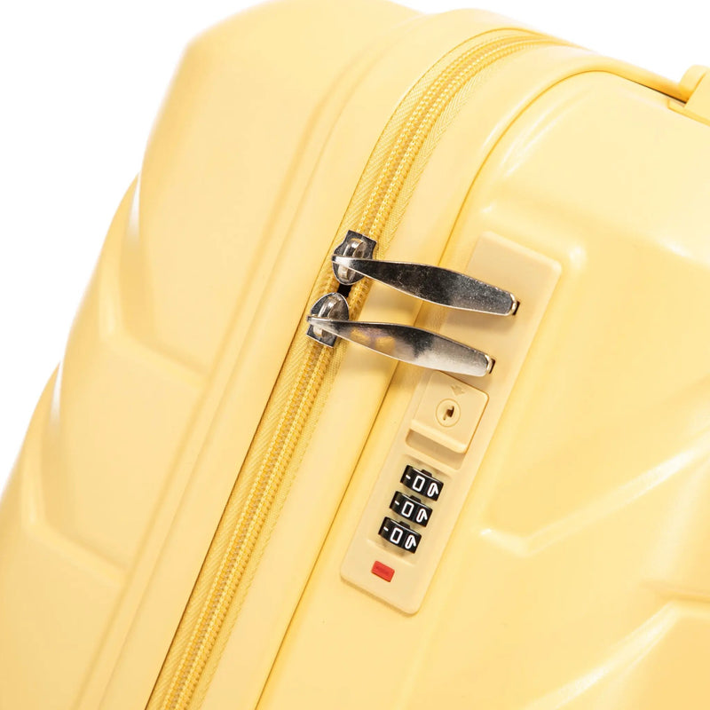 14'/20' 2-Piece ABS Spinner Wheel Luggage Set with Combination Lock by HouseOfZazla