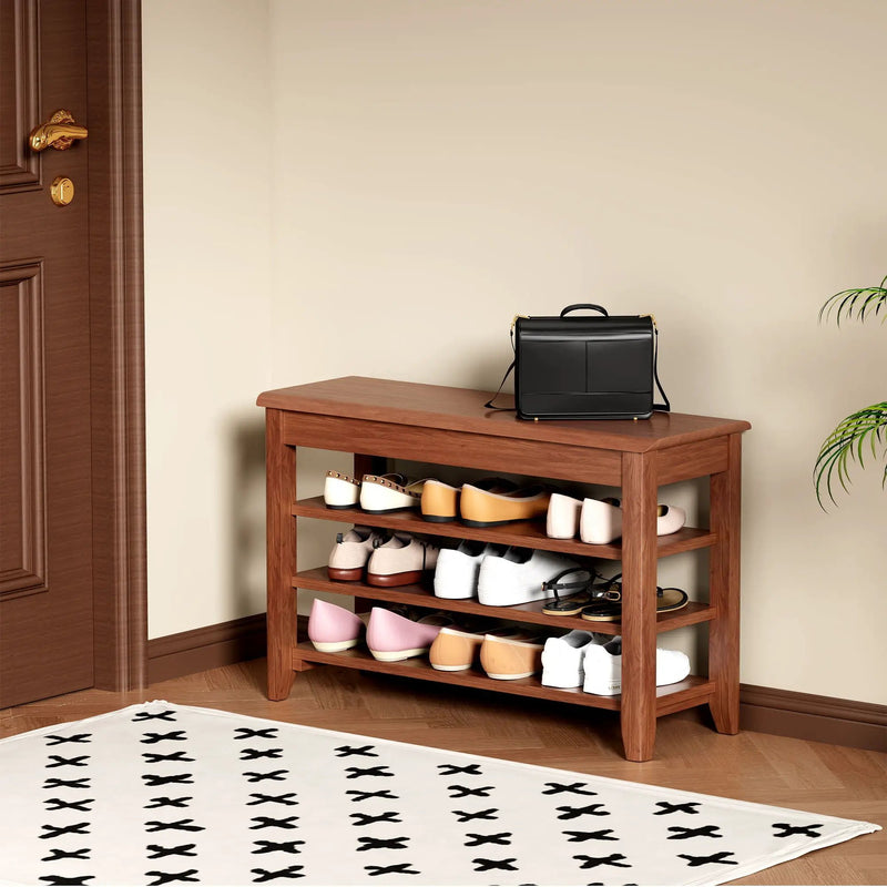 Multi Functional Double Layer Shoe Stool by Unique Piece Furniture