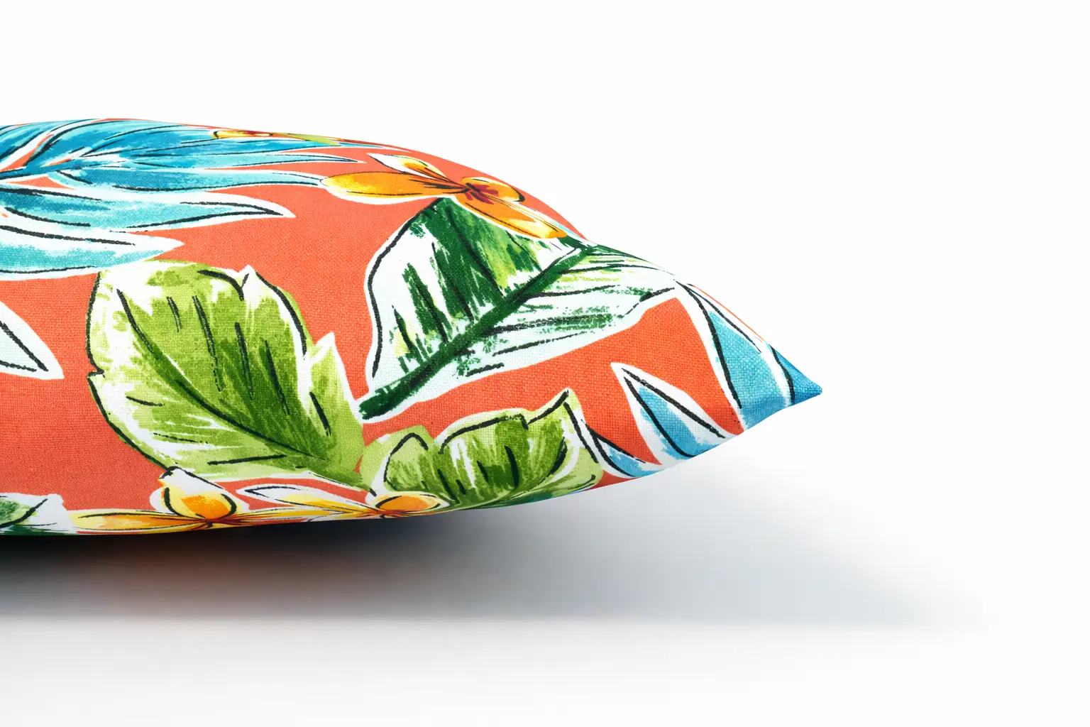 2 Pack Outdoor Throw Pillows, Waterproof & Fade-Resistant Patio Cushions (18x18 Inch, Bright Coral Pink) by HouseOfZazla