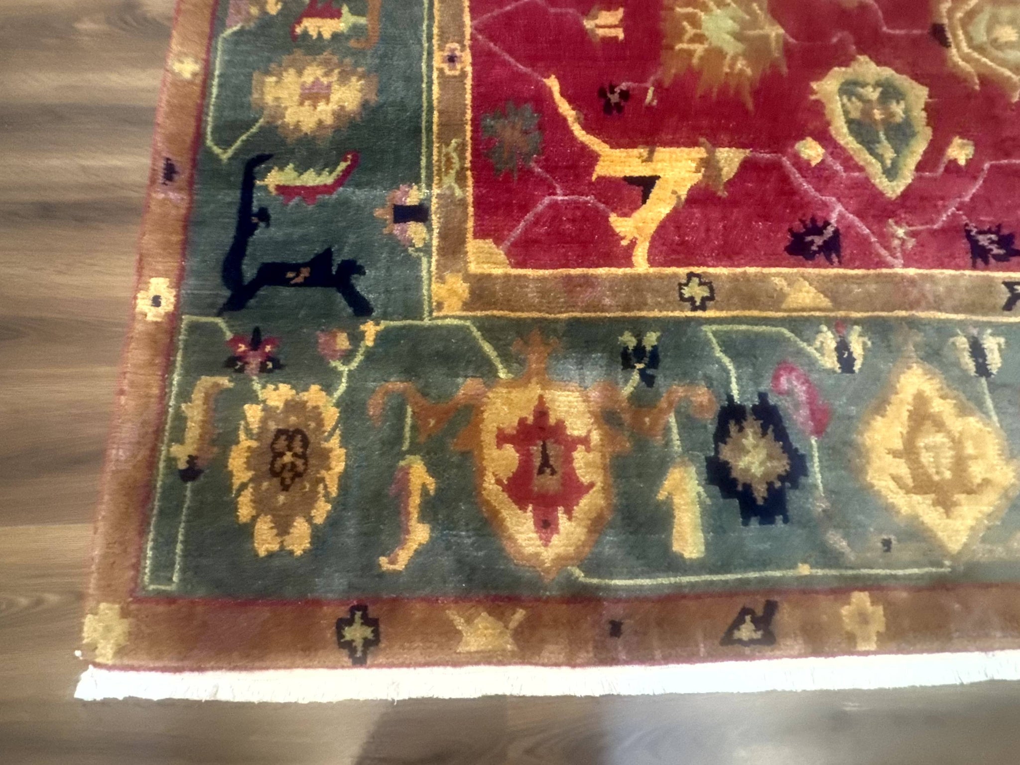 Tufenkian Rug 8x10, Tibetan Room Sized Carpet, Soft Thick Wool Pile by Jewel Rugs