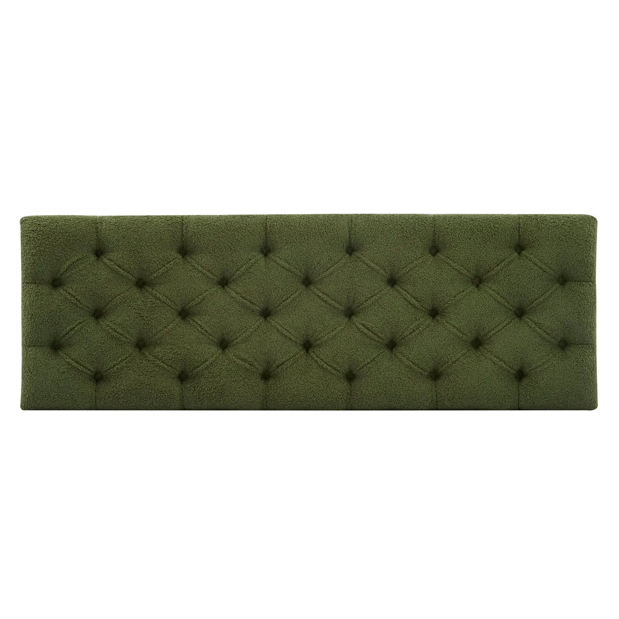Ottoman Bench & Storage - Green by HouseOfZazla