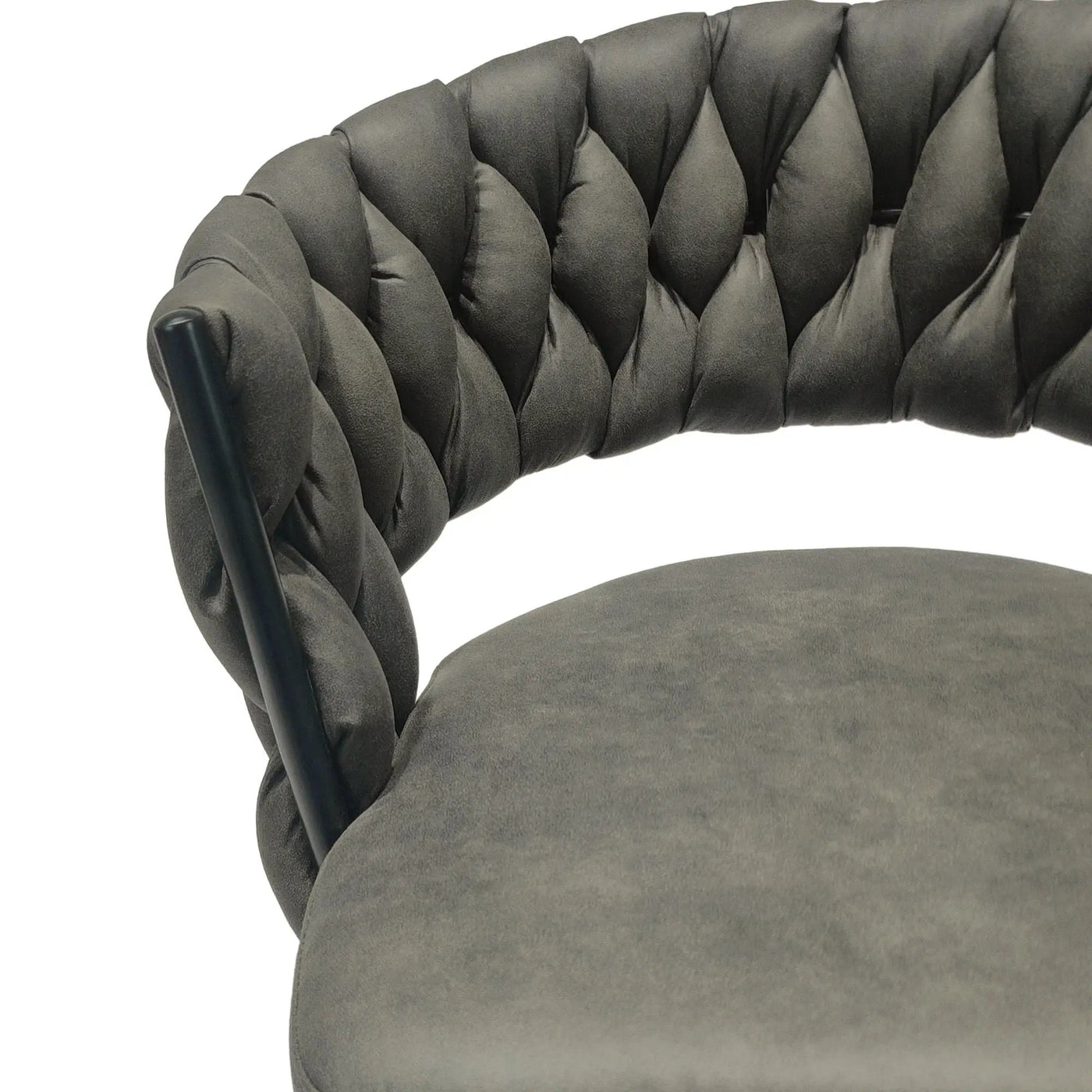 Bar Stool 360 Swivel With Back Footrest by HouseOfZazla