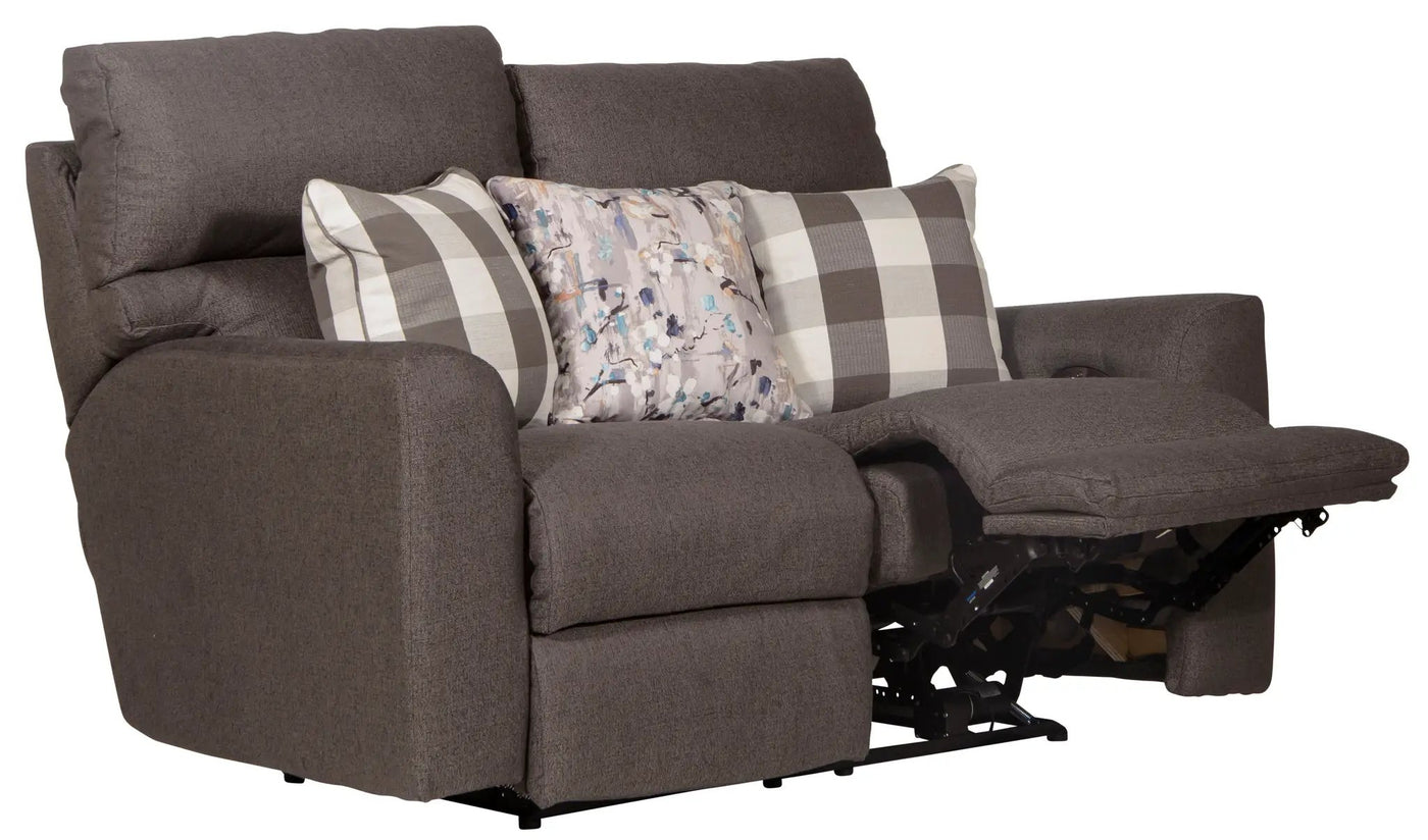 Searsport - Power Headrest Reclining Loveseat by Unique Piece Furniture