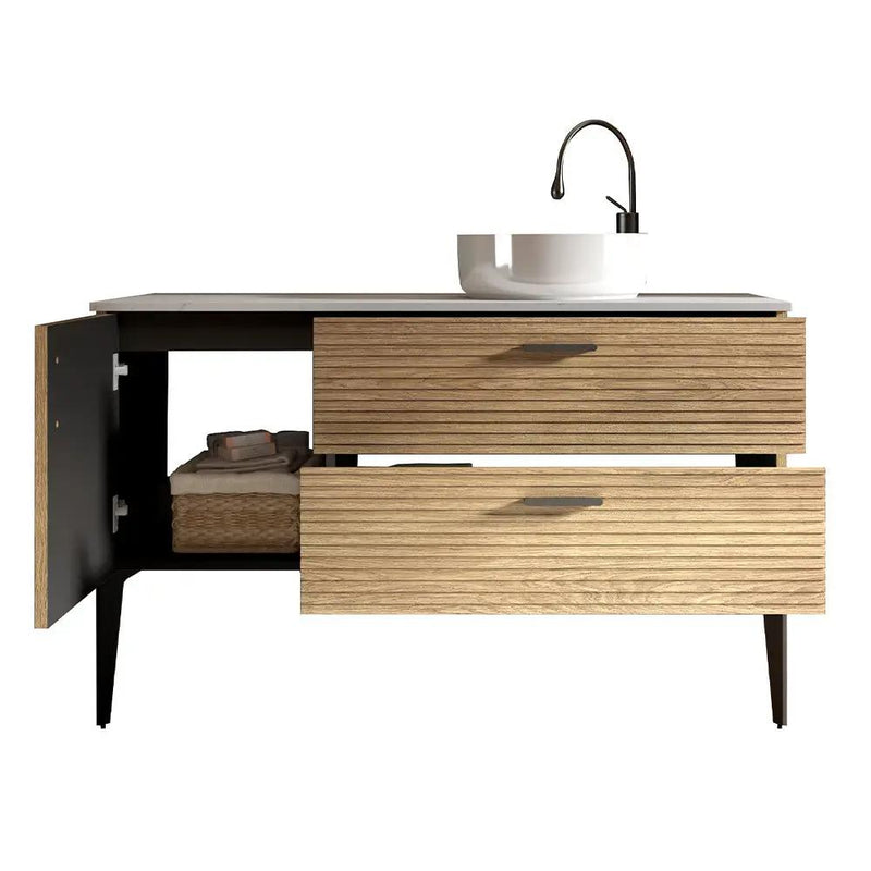 Emilia 48" Striped Bathroom Vanity by HouseOfZazla