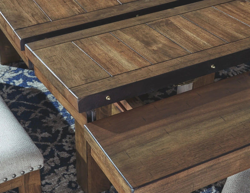 Moriville - Rectangular Dining Room Extension Table - Grayish Brown by Unique Piece Furniture