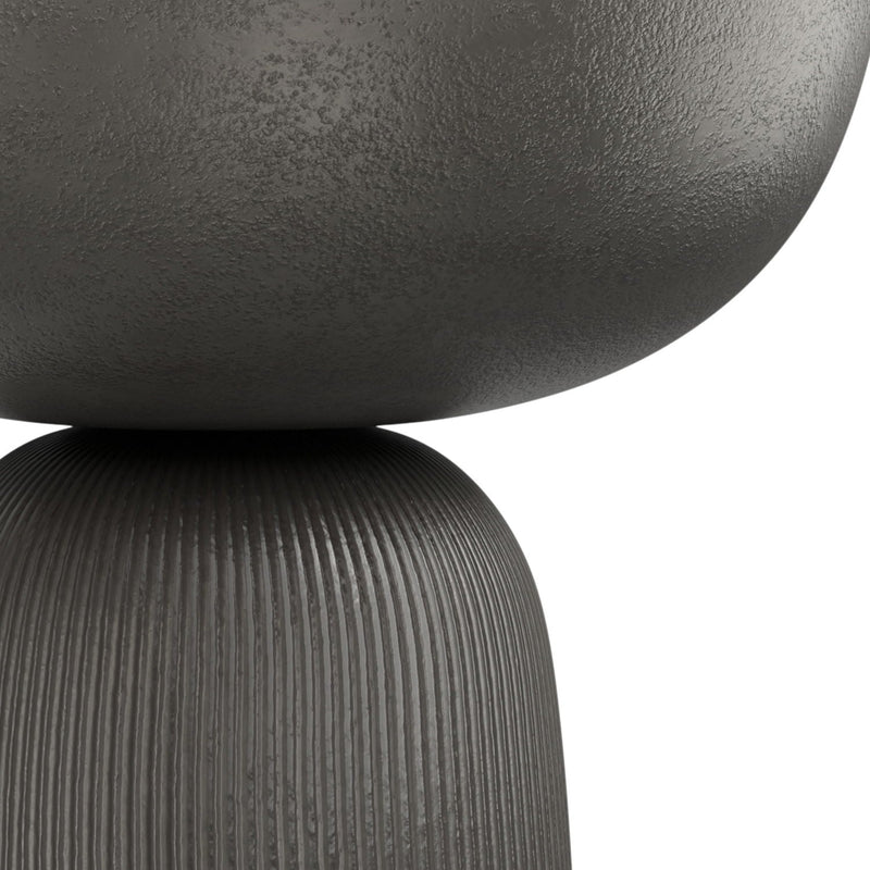 Hughes - Cast Aluminum Side Table - Black by HouseOfZazla