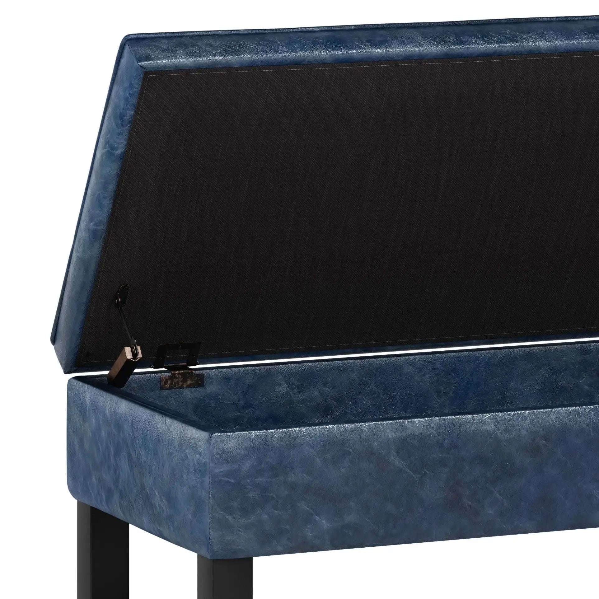 Cosmopolitan - Storage Ottoman Bench With Open Bottom by Unique Piece Furniture