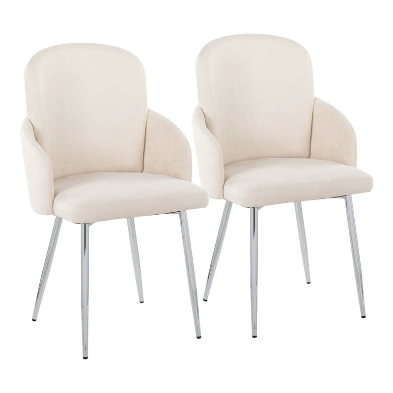 Dahlia - Contemporary, Dining Chair (Set of 2) by Unique Piece Furniture