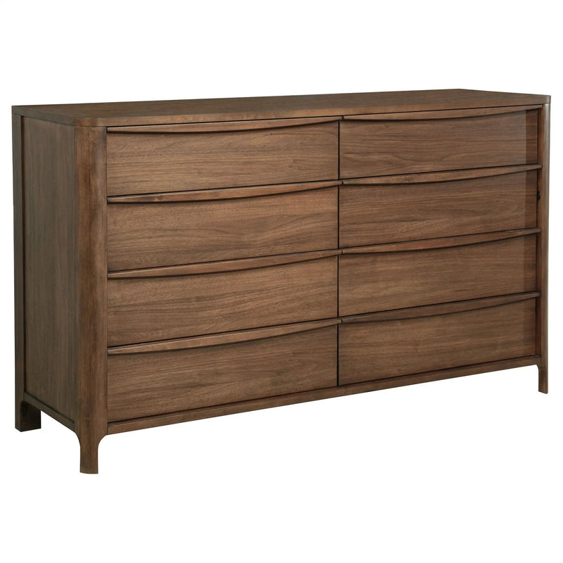 Maderia 4-piece California King Bedroom Set Walnut by Unique Piece Furniture