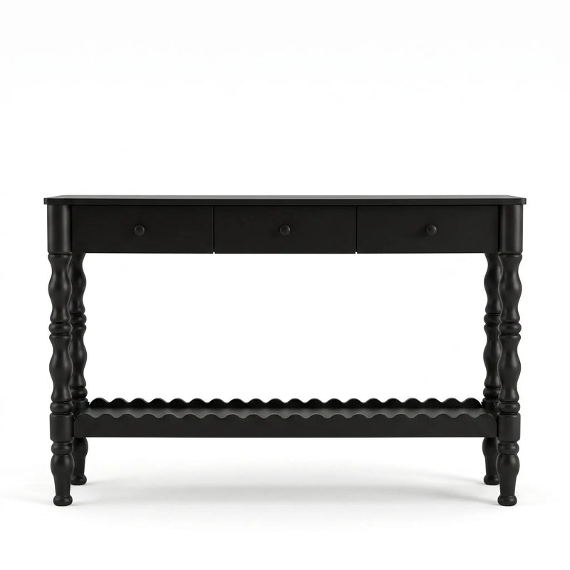 47.2'' Solid Wood Console Table for Entryway by HouseOfZazla