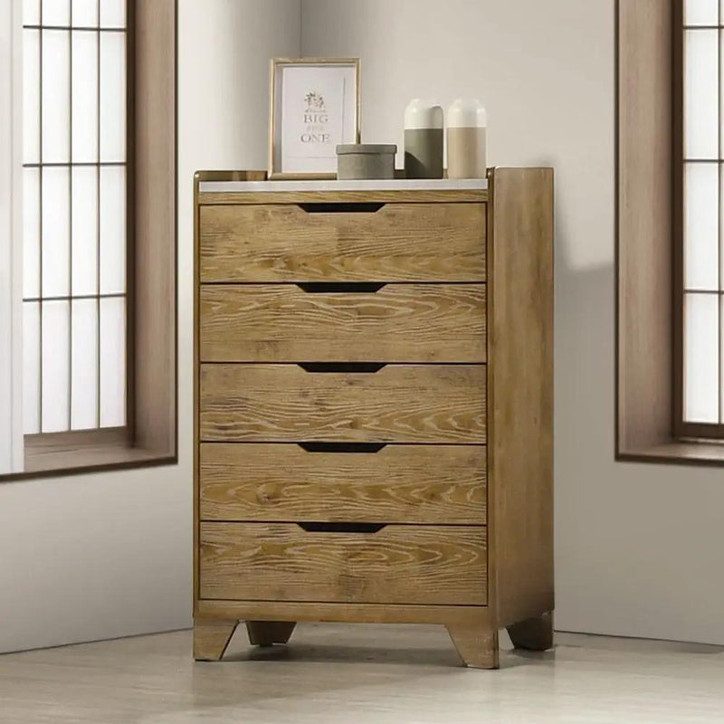 Garcia - Chest - Light Brown by Unique Piece Furniture