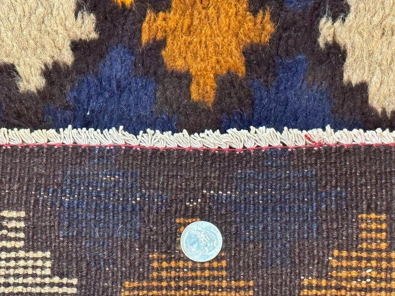Balouch Rug 3x4, Afghan Rug, Tribal Rug, Multicolor by Jewel Rugs