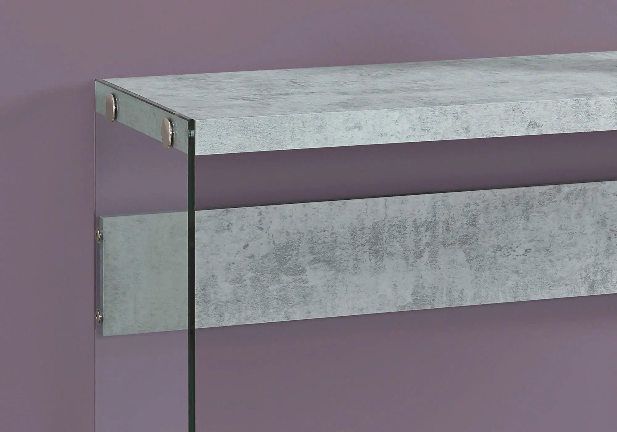 Accent Console Table For Entryway, Glossy Spacious Surface by Unique Piece Furniture