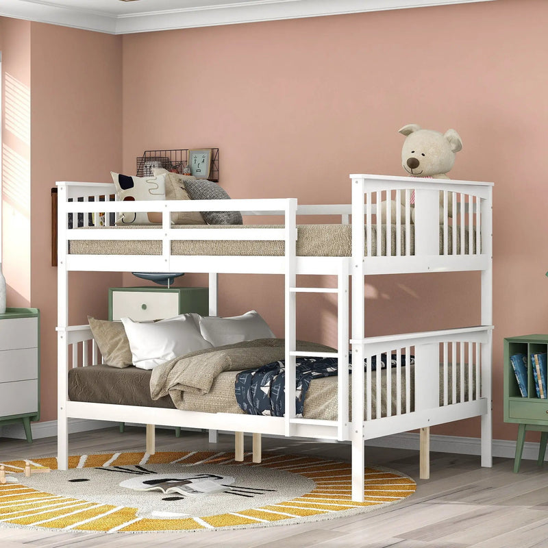 Bunk Bed With Ladder For Bedroom by HouseOfZazla