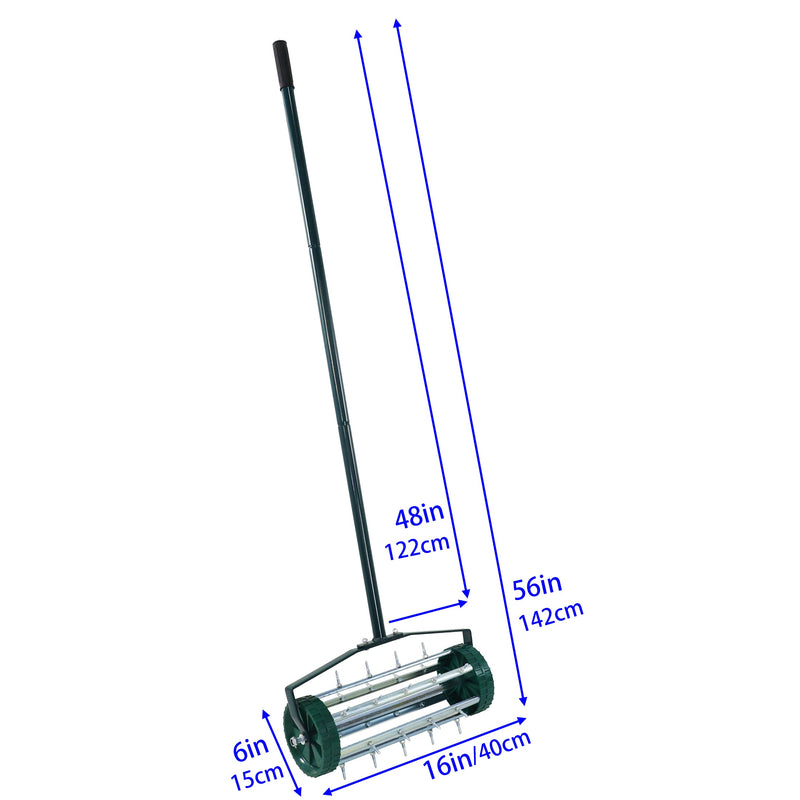 Heavy Duty Rolling Lawn Aerator by HouseOfZazla