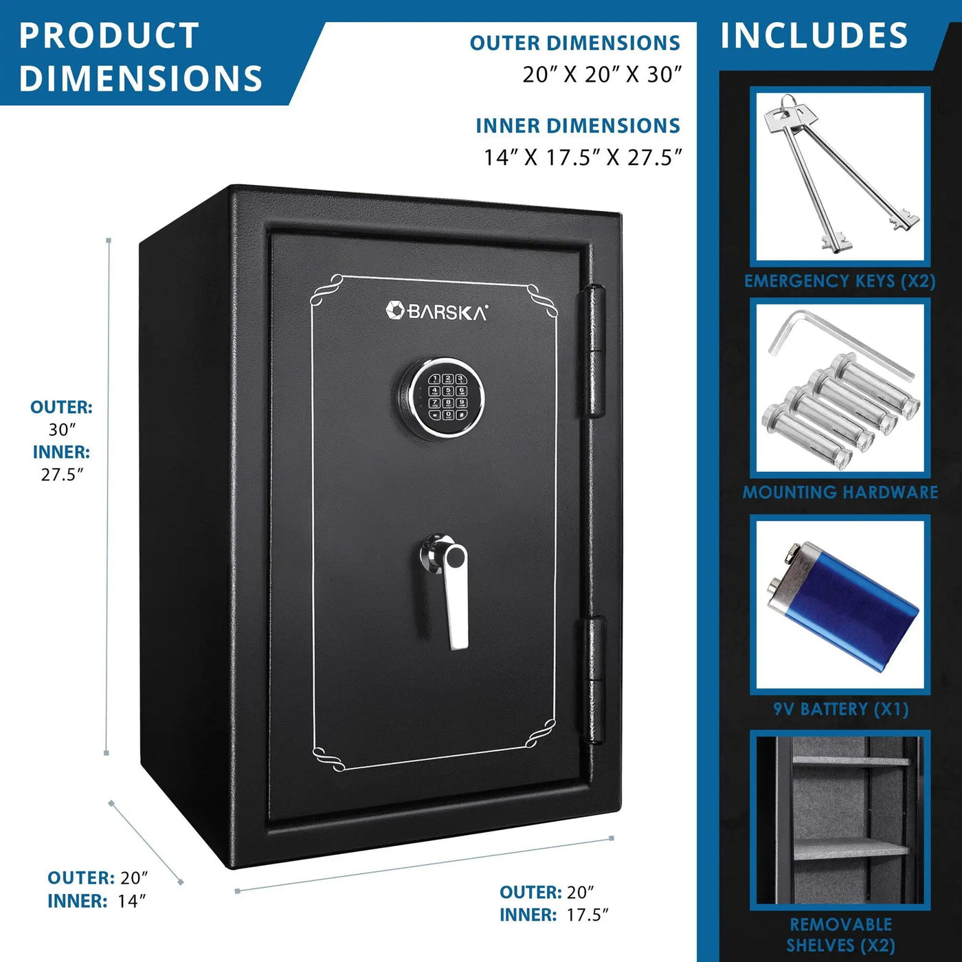 Fireproof Protection Safe Vault by HouseOfZazla
