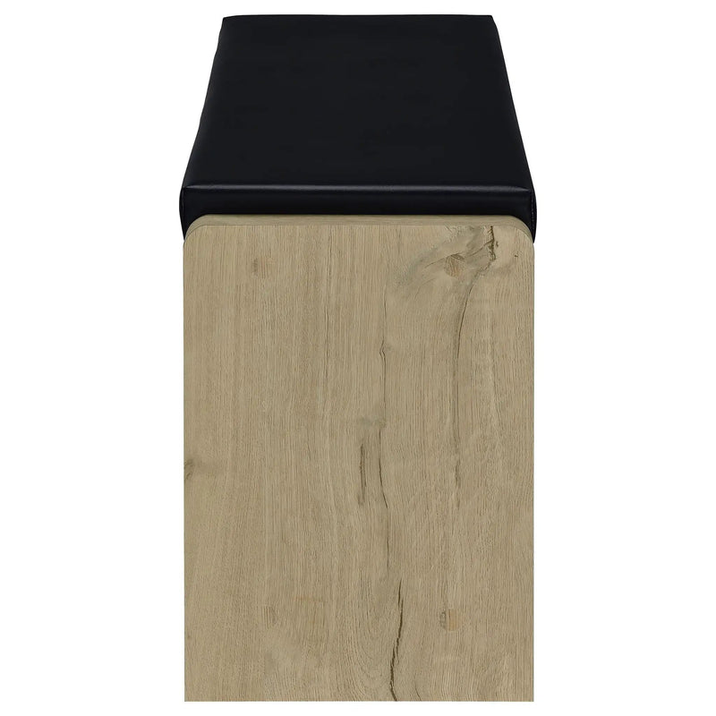 Arrington Storage Bench White Oak by Unique Piece Furniture