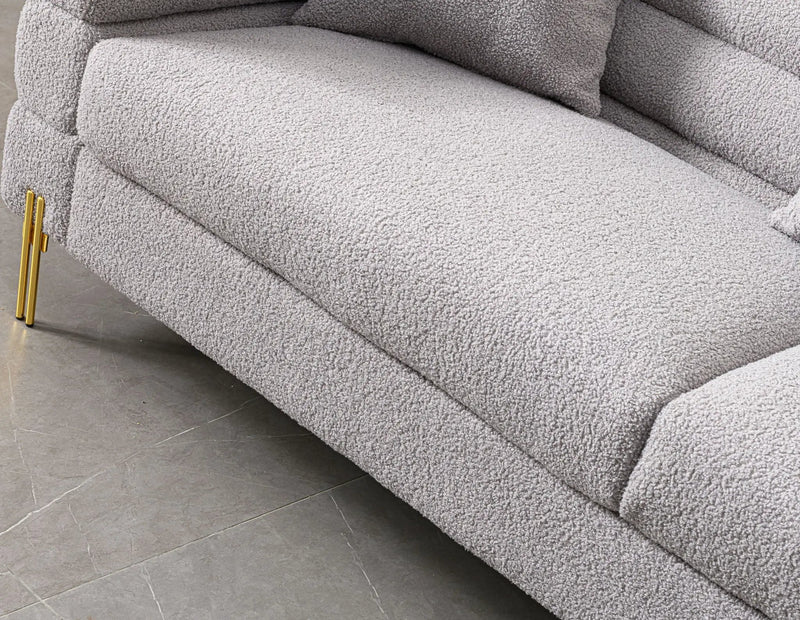 Modern Luxurious And Comfortable Upholstered Sofa