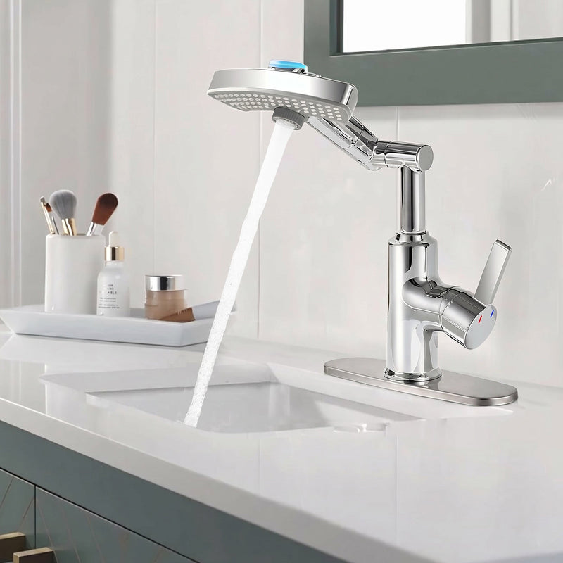 LED Temperature Display Bathroom Faucet with Digital Screen by HouseOfZazla
