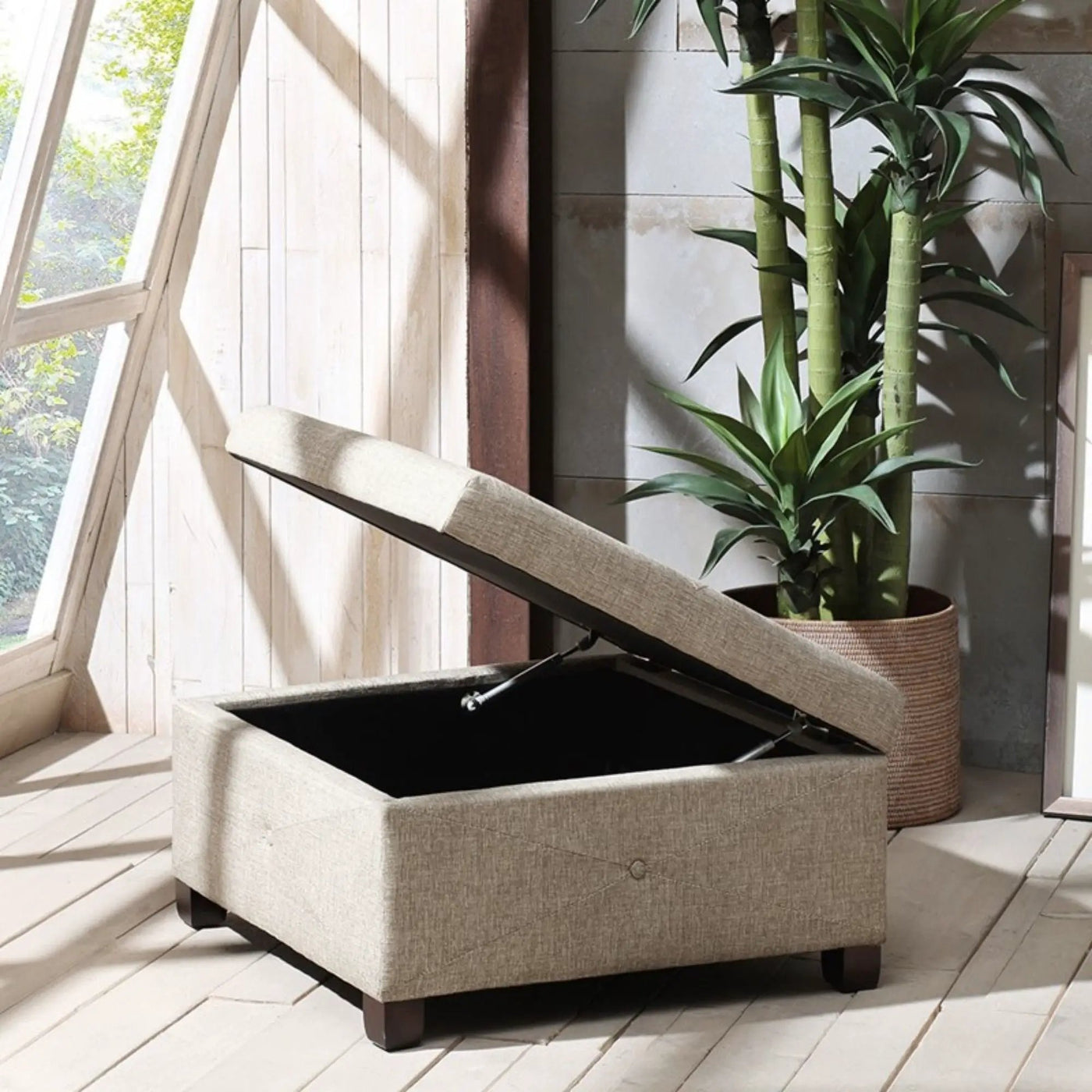 Aspen - Ottoman Soft Close Storage by Unique Piece Furniture