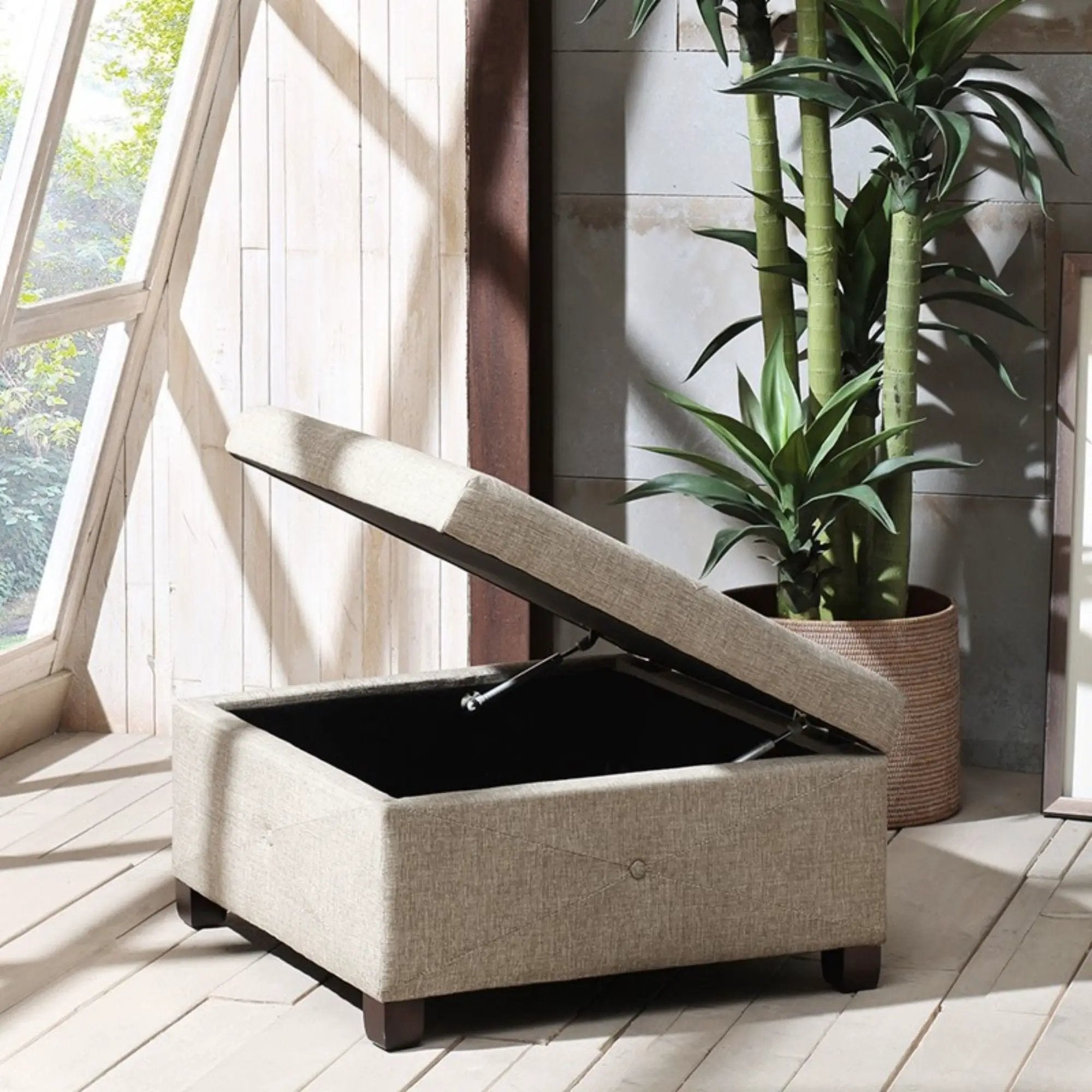 Aspen - Ottoman Soft Close Storage by Unique Piece Furniture