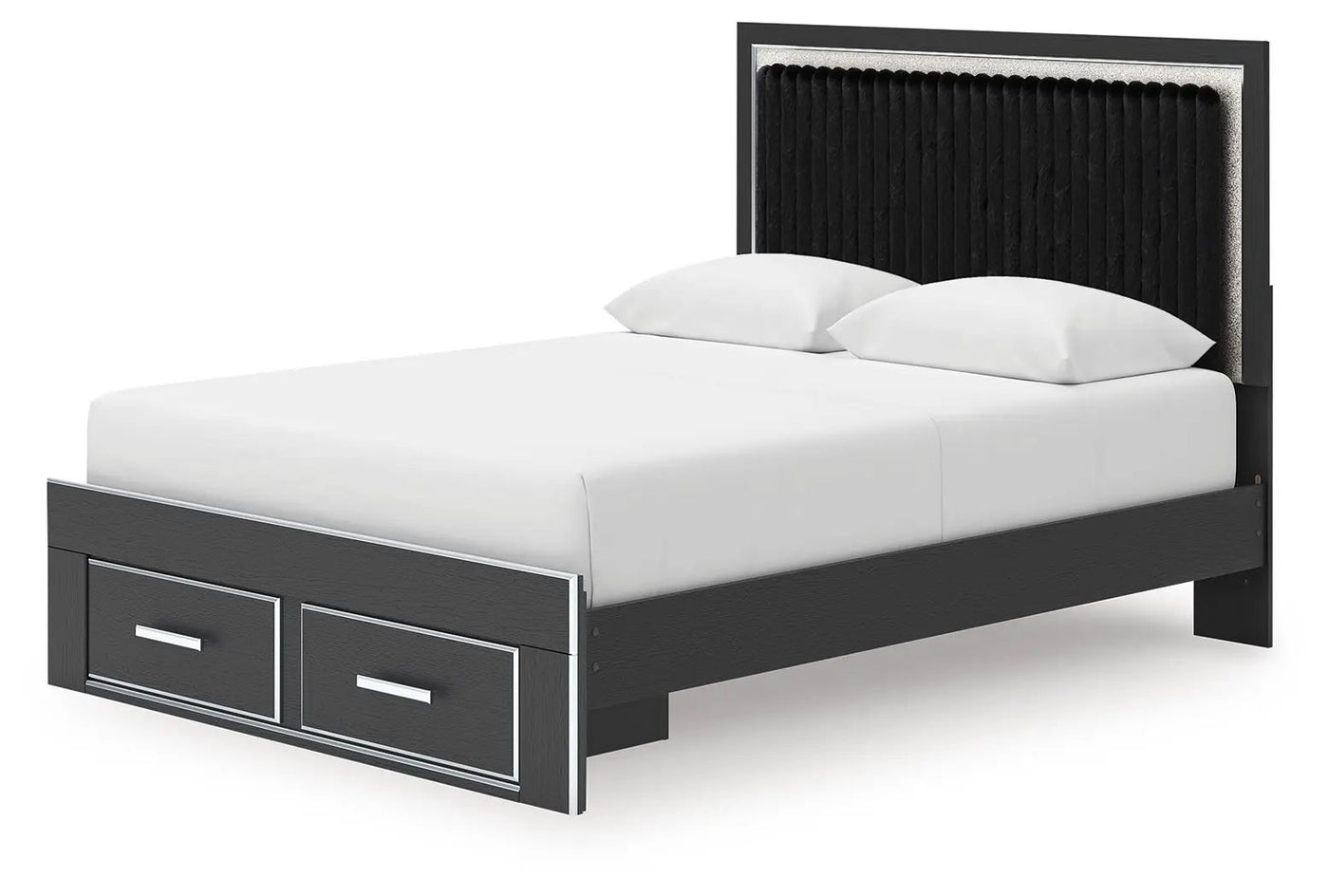 Zuraleus - Upholstered Panel Platform Storage Bed by Unique Piece Furniture