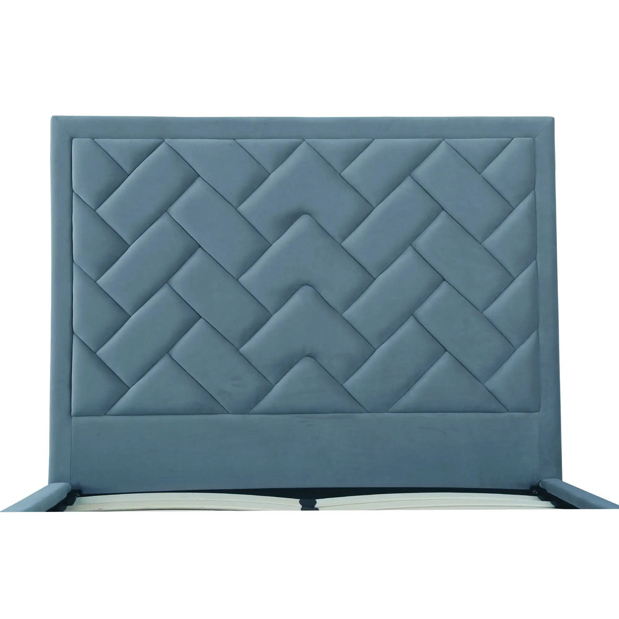 Crosby - Bed With Upholstered Headboard And Slats