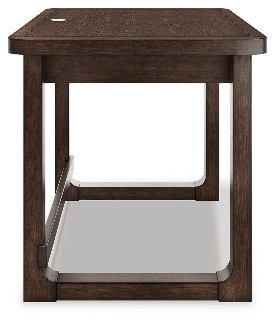 Breckington - Home Office Desk - Dark Brown by Unique Piece Furniture