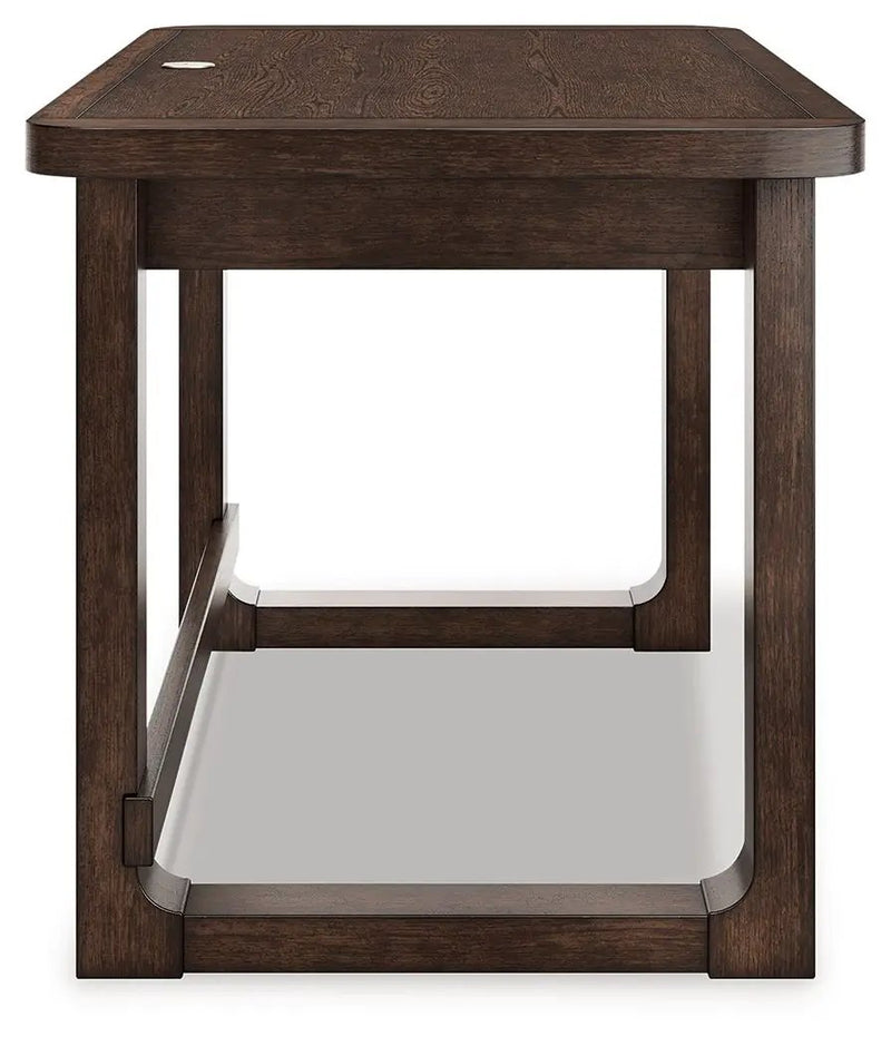 Breckington - Home Office Desk - Dark Brown by Unique Piece Furniture