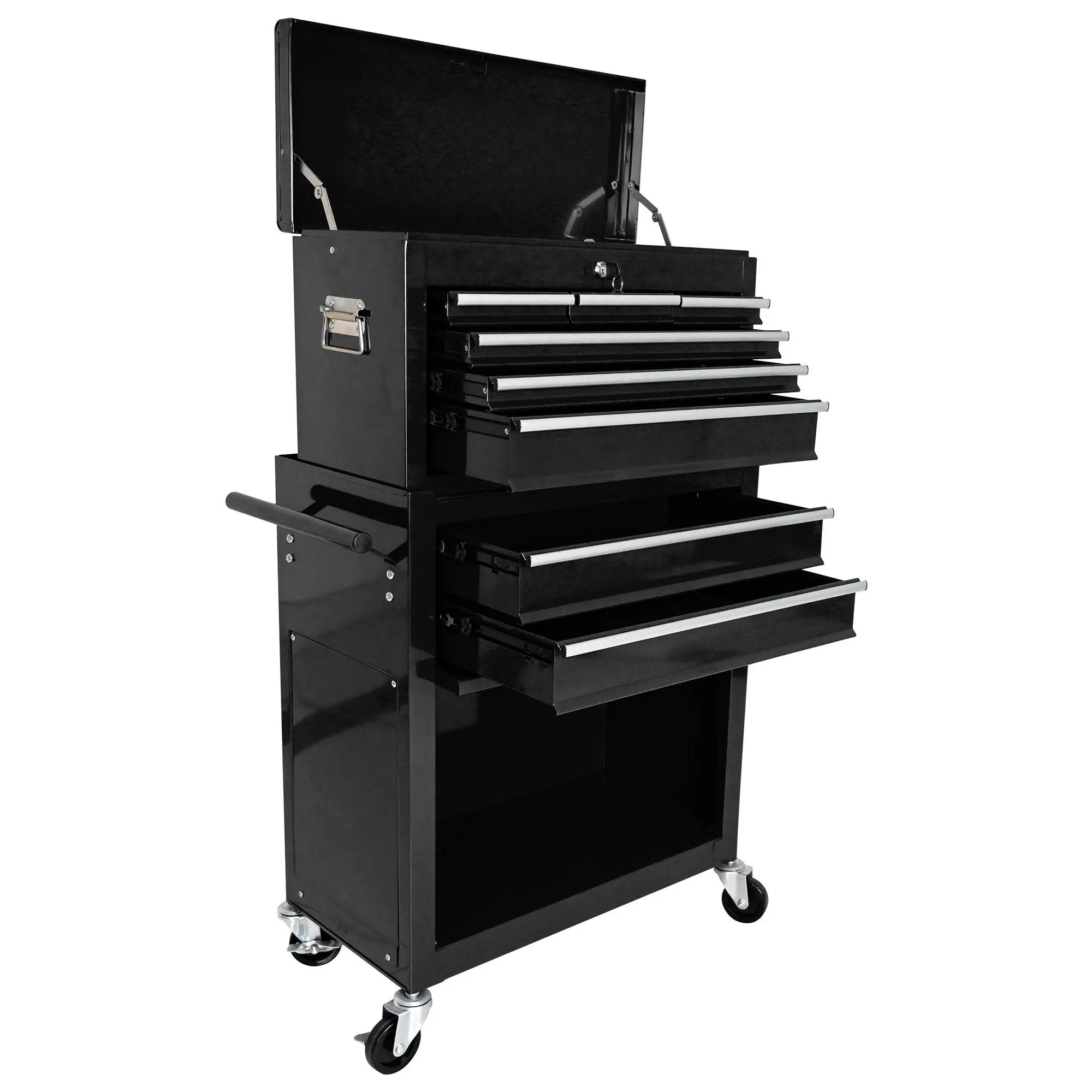 High Capacity Rolling Tool Chest With Wheels And Drawers, Storage Cabinet by HouseOfZazla