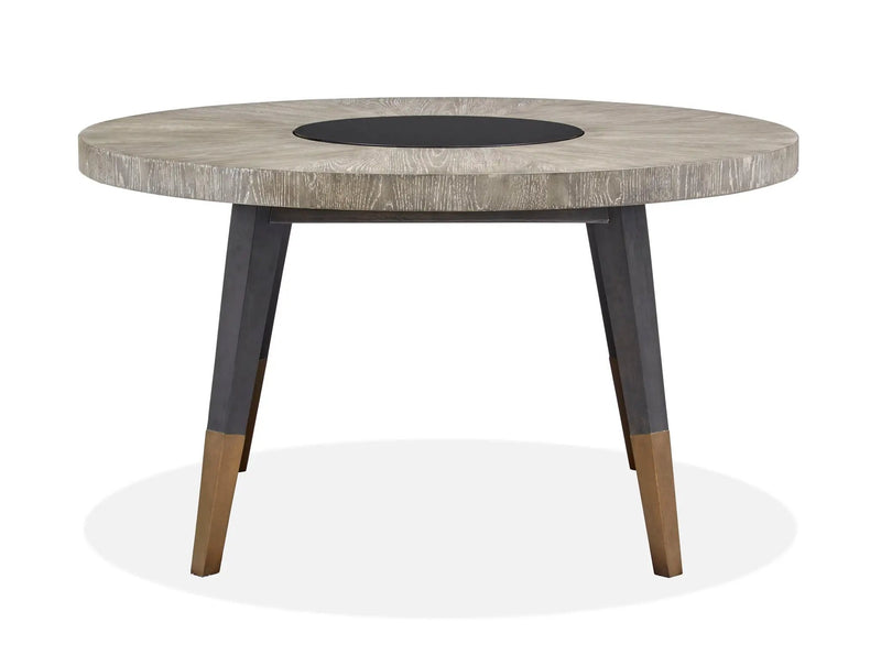Ryker - Round Dining Table - Homestead Brown by Unique Piece Furniture