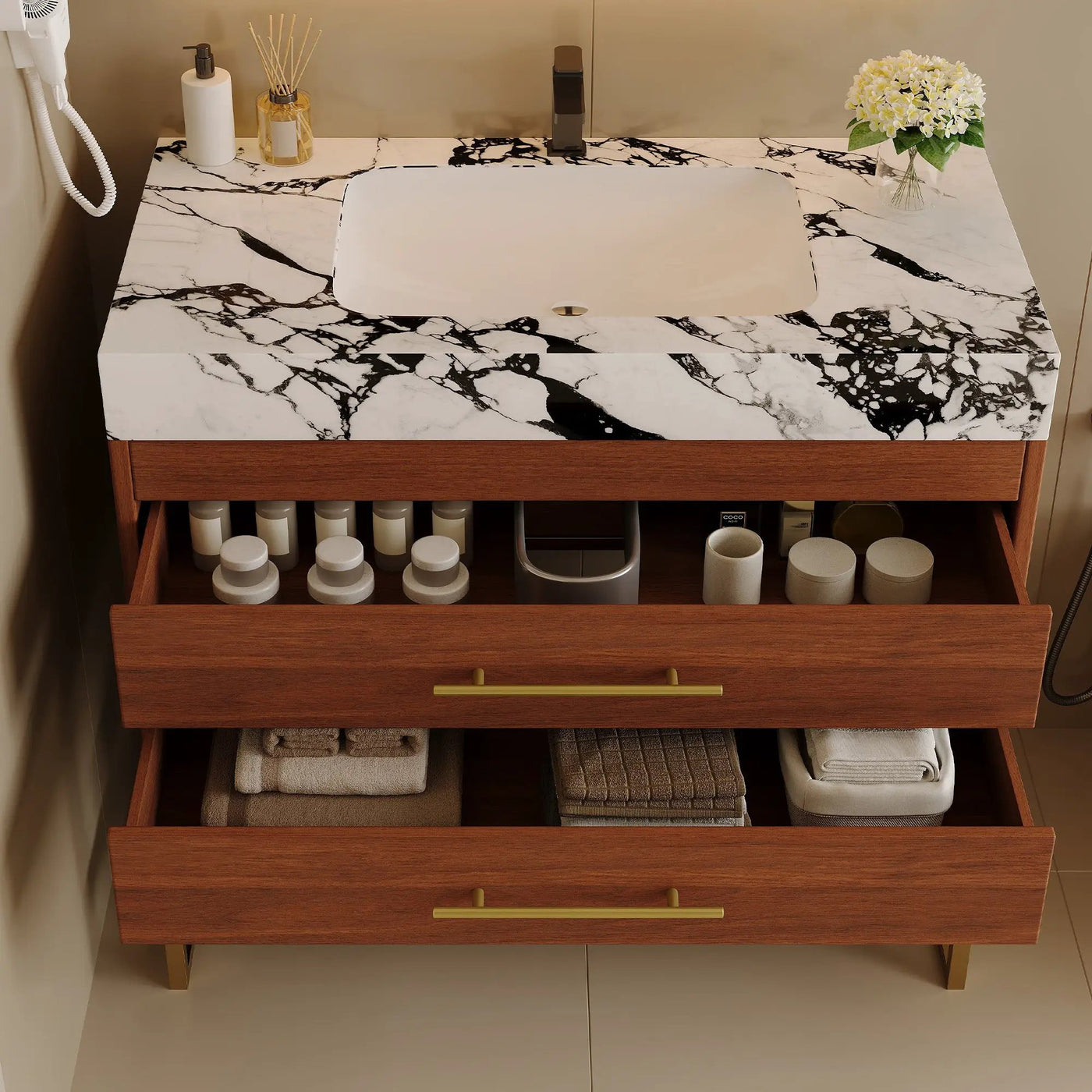 29.9" Modern Free-standing Bathroom Vanity by HouseOfZazla
