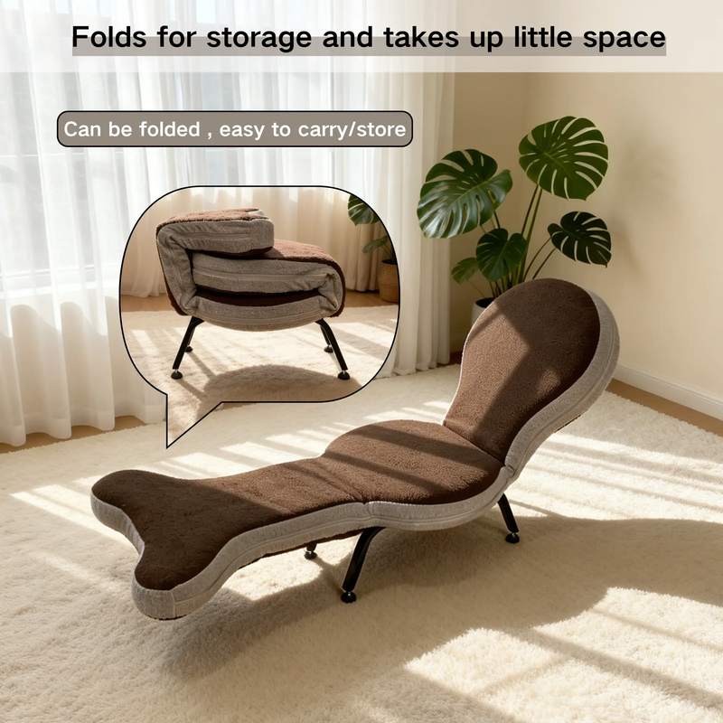 Multi-Functional Foldable Lazy Sofa Chair by HouseOfZazla