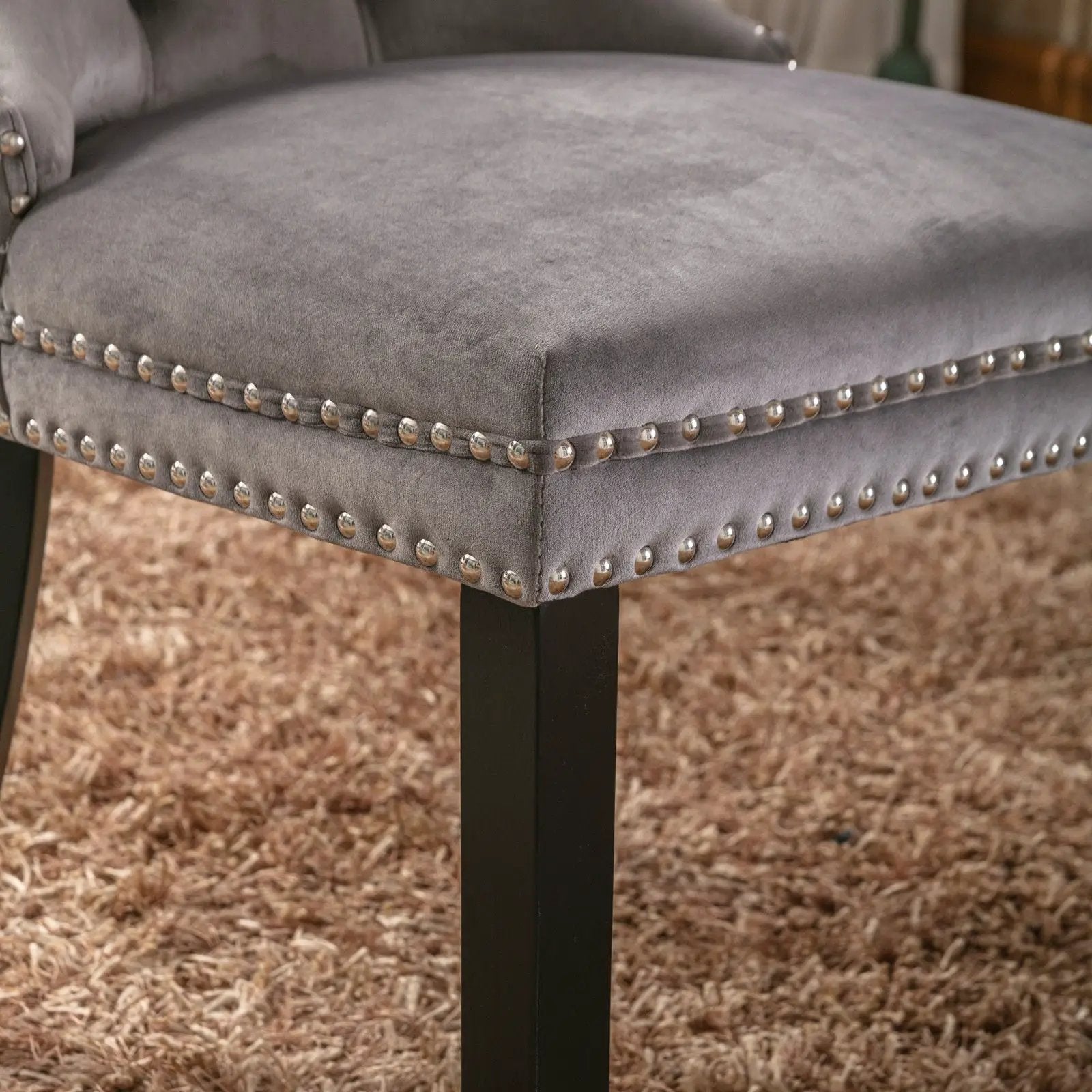 Nikki - High-End Tufted Dining Chair (Set of 2) by HouseOfZazla