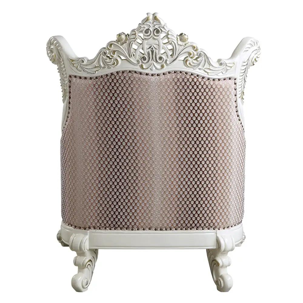Vanaheim - Chair With Pillow - Fabric & Antique White by Unique Piece Furniture