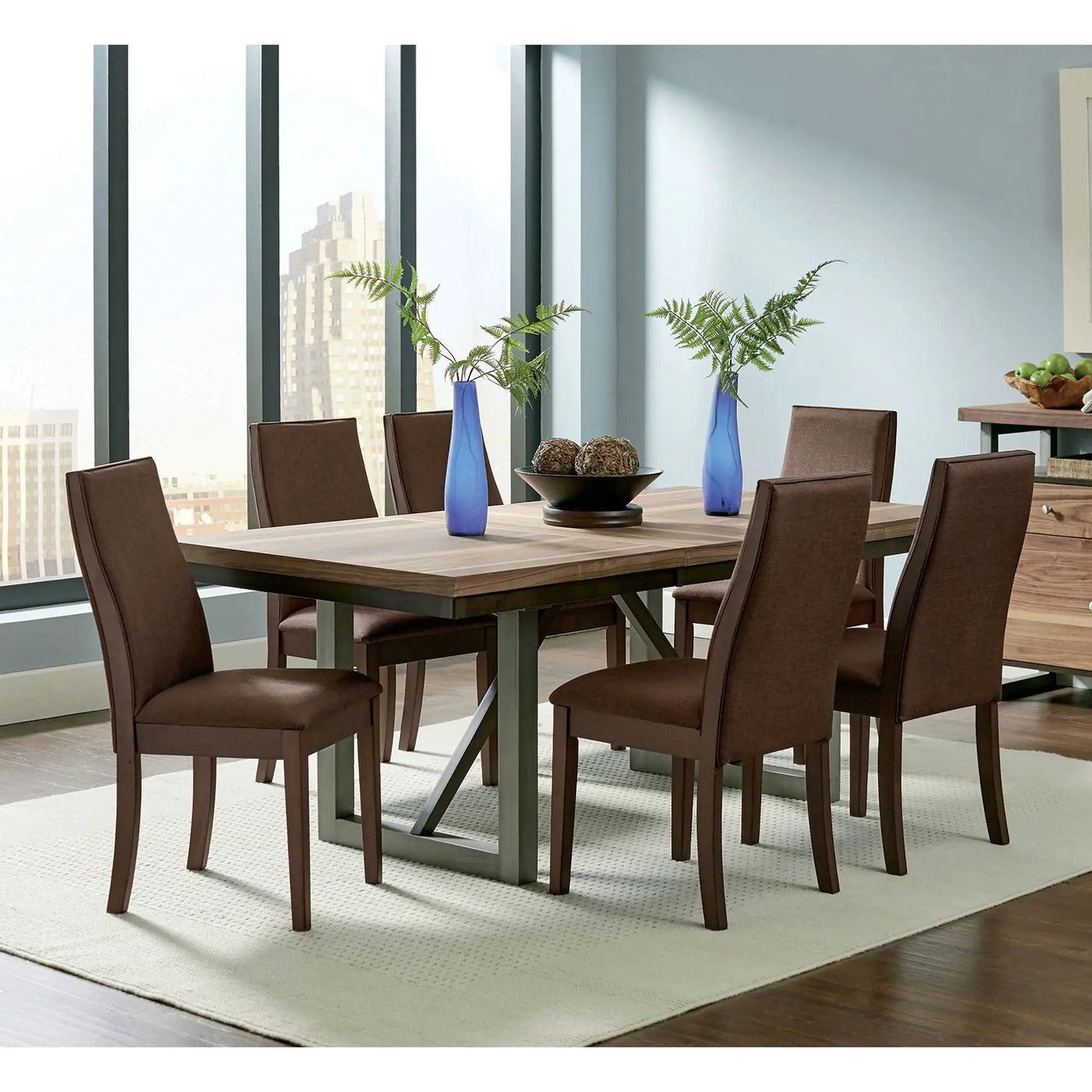 Holloway - Dining Set With Extension Leaf by HouseOfZazla