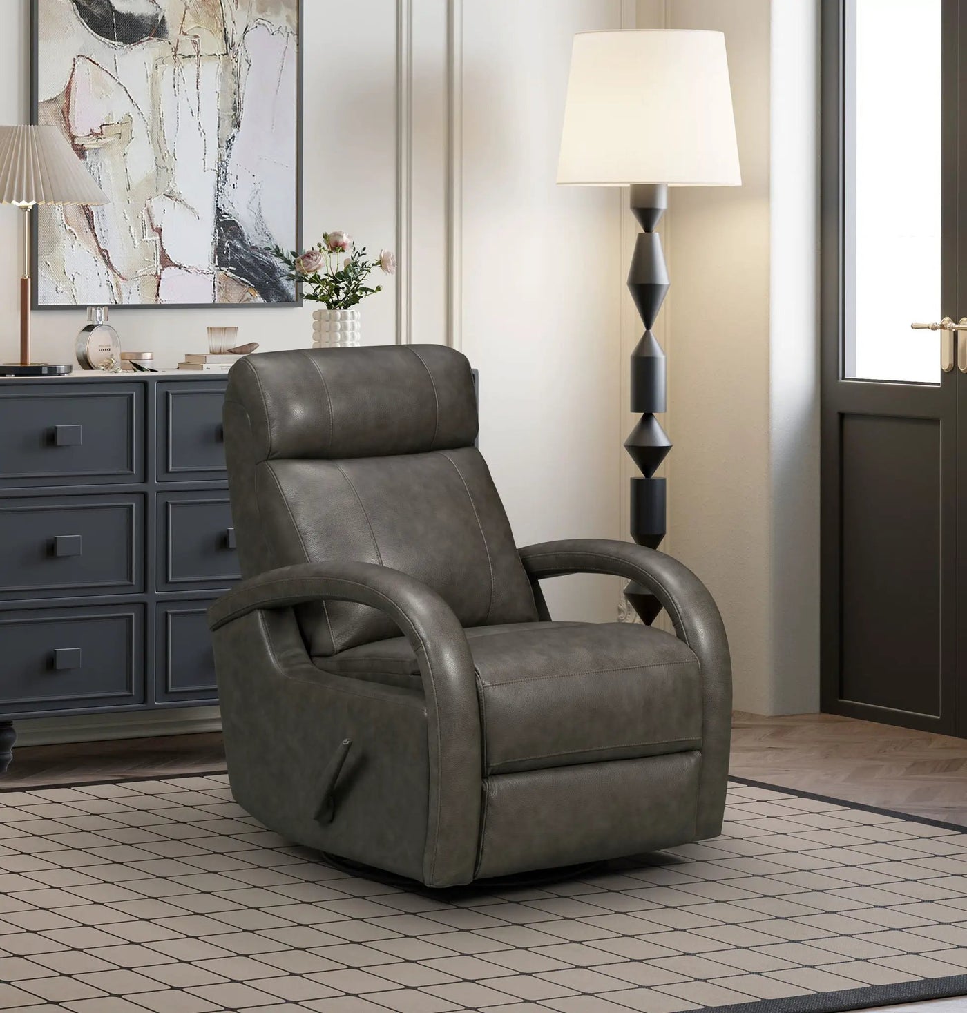 Harlee - Swivel Glider Recliner by Unique Piece Furniture