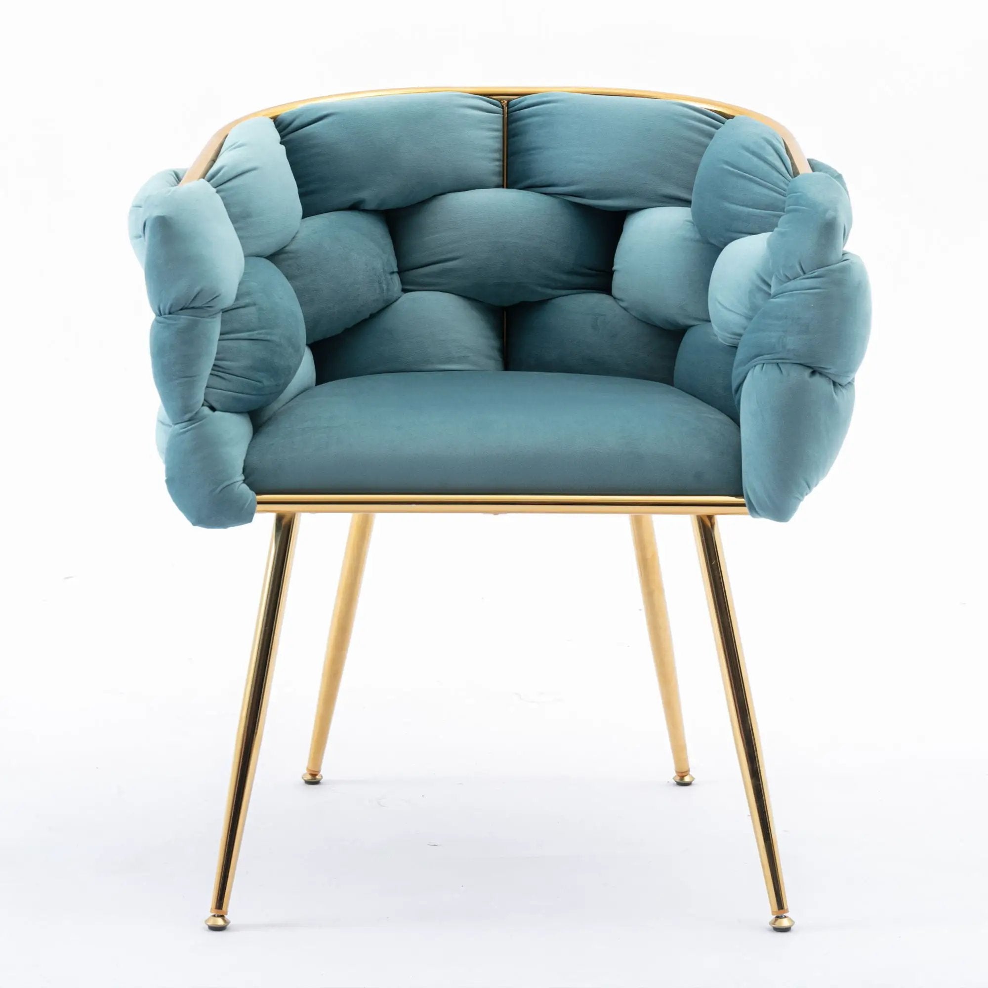 Luxury Modern Simple Leisure Single Sofa Chair Bedroom Lazy Person Household Dresser Stool Manicure Table Back Chair by Unique Piece Furniture