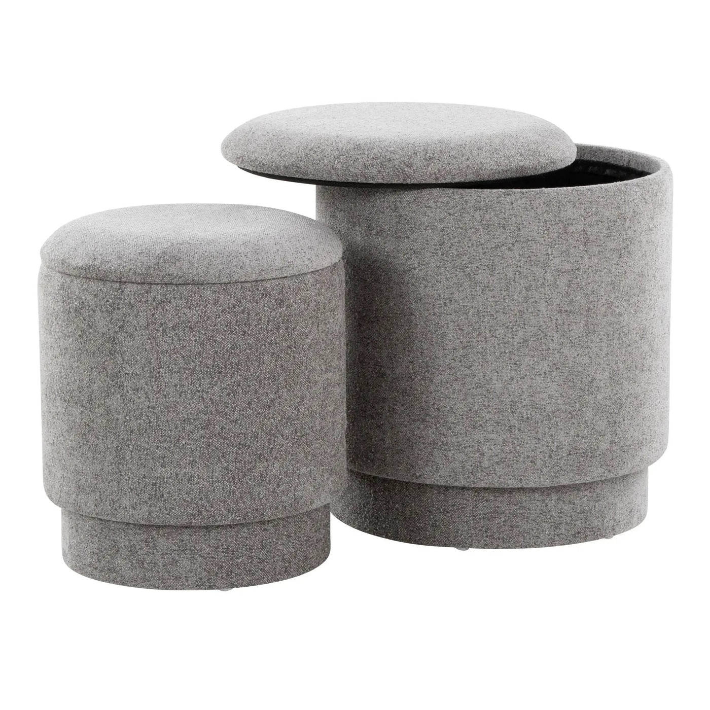Marla - Upholste Contemporary Ottoman Set by HouseOfZazla